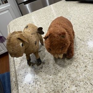 Charming 1900s wind up Animal Toys